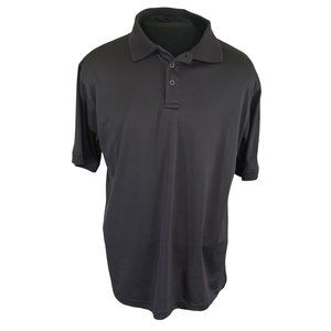 3 LA Police Gear Men's Core Polo Large Charcoal (3 total for one price)
